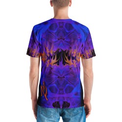 Fire Crystal Men's Crew Neck T-shirt