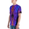 Fire Crystal Men's Crew Neck T-shirt