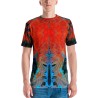Lava Waves Men's Crew Neck T-shirt